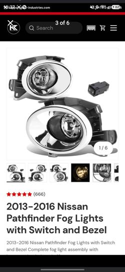 Nissan Pathfinder Fog Lights