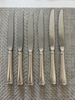Vintage Sterling Silver Knife Set