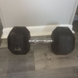 Amazon Basics Rubber Hex Dumbbell Hand Weight