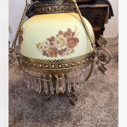 Antique Hanging Lamp…located In Gustine