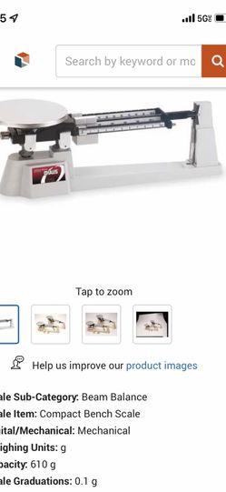 Ohaus Scale Triple Beam
