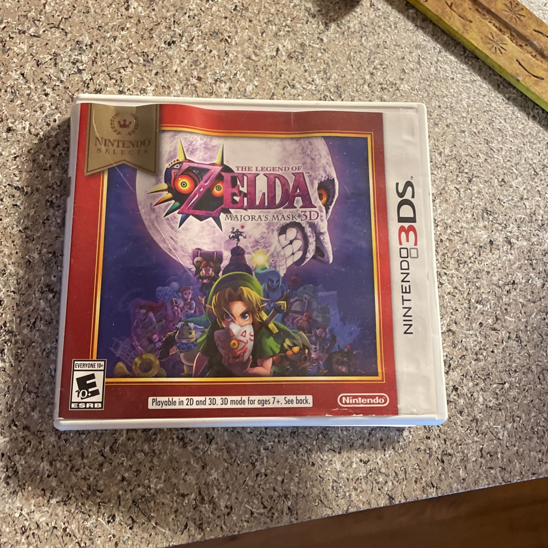 Zelda Majora’s Mask 3ds