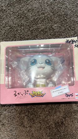 Mega House Digimon Adventure Look UP Series Gatomon Tailmon PVC Figure NIB $30