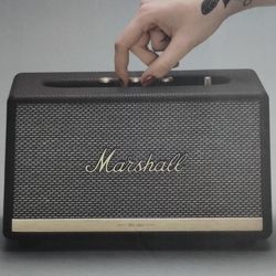 NEW Marshall ActOn II Wireless Speaker Bluetooth Black Acton 2