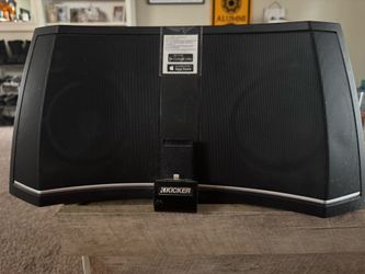Kicker docking speaker system