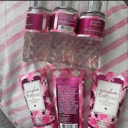Bath and body works  Gingham Gorgeous  bundle