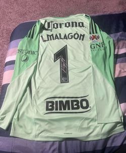 Club America Luis Angel Malagon 25/26 Match Issued Goalkeeper Jersey