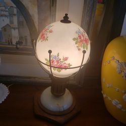 Mid Century Globe Lamp