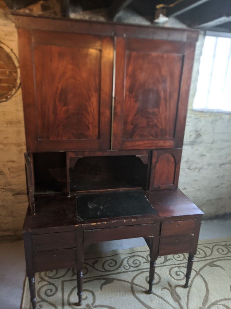 Antique bureau desk