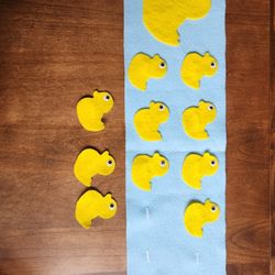 Duckling Felt Counting Activity 