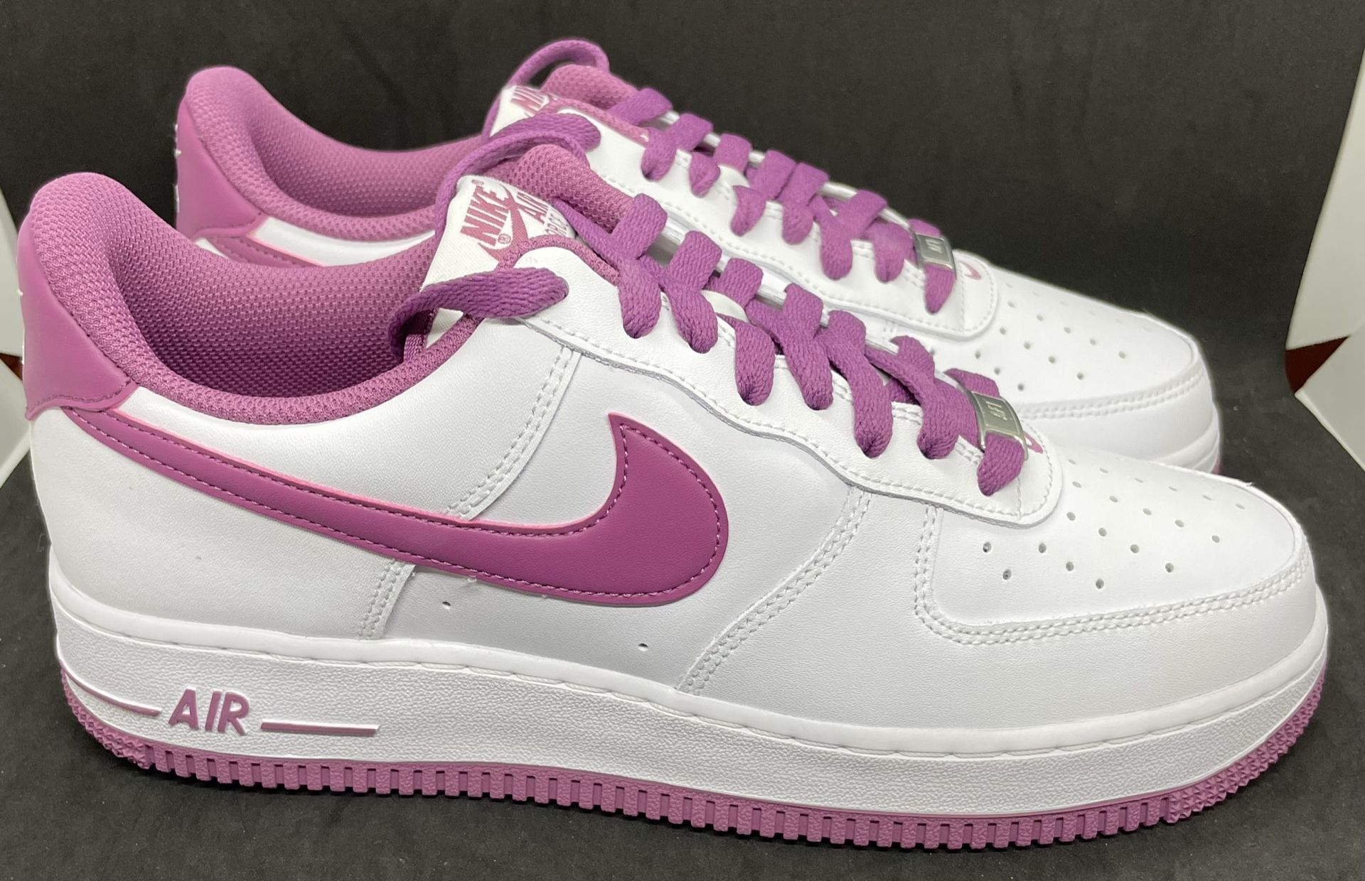 Nike Air Force 07 White Bordeaux DH7561 101 Size