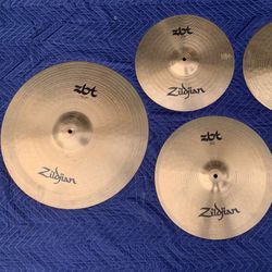 Zildjian ZBT Series Drum Cymbals 