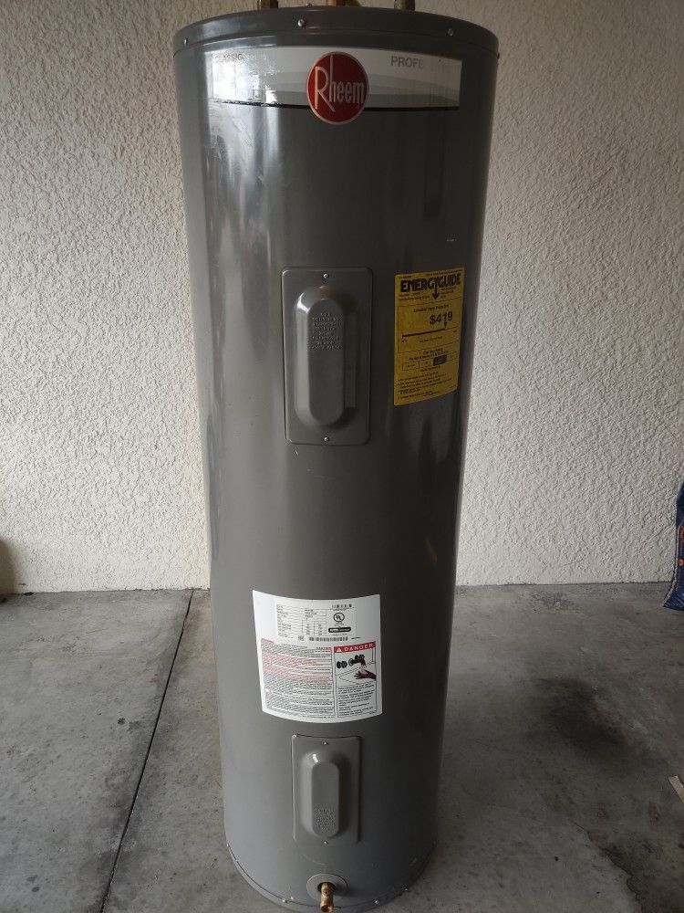 Rheem 40 gallon water heater