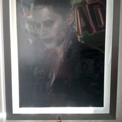 ‘Suicide Squad’ Poster in Silver Frame
