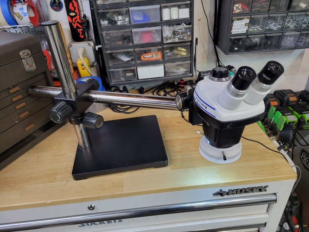 High Powered Bausch And Lomb Microscope