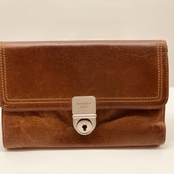 Italian Designer Mandarin Duck Large Wallet 