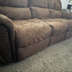 Reclining Couch And Recliner
