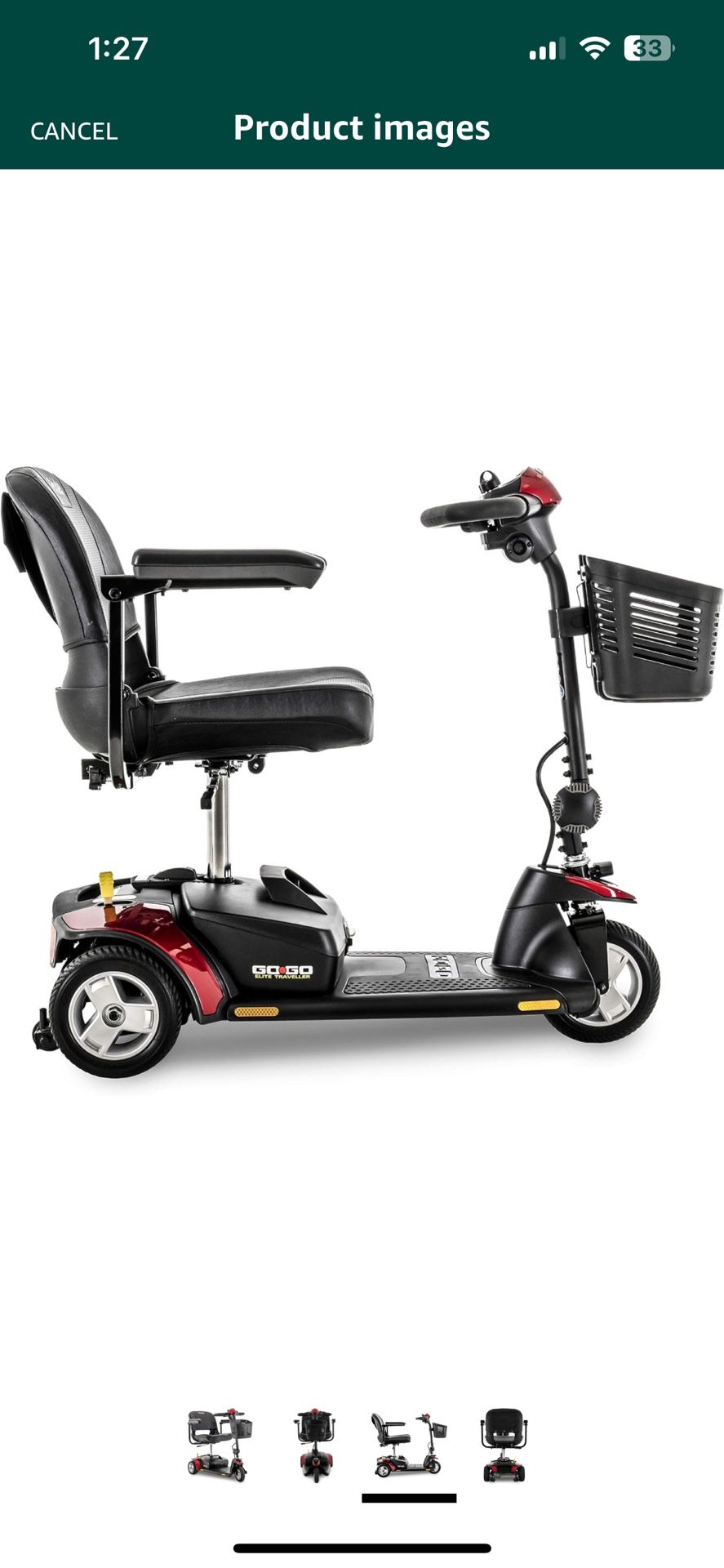 Mobility scooter