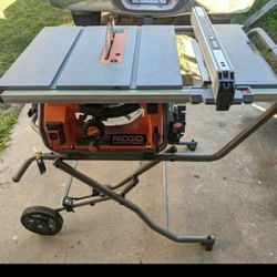 Table Saw Ridgid 