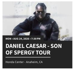 Daniel Caesar Concert Tickets