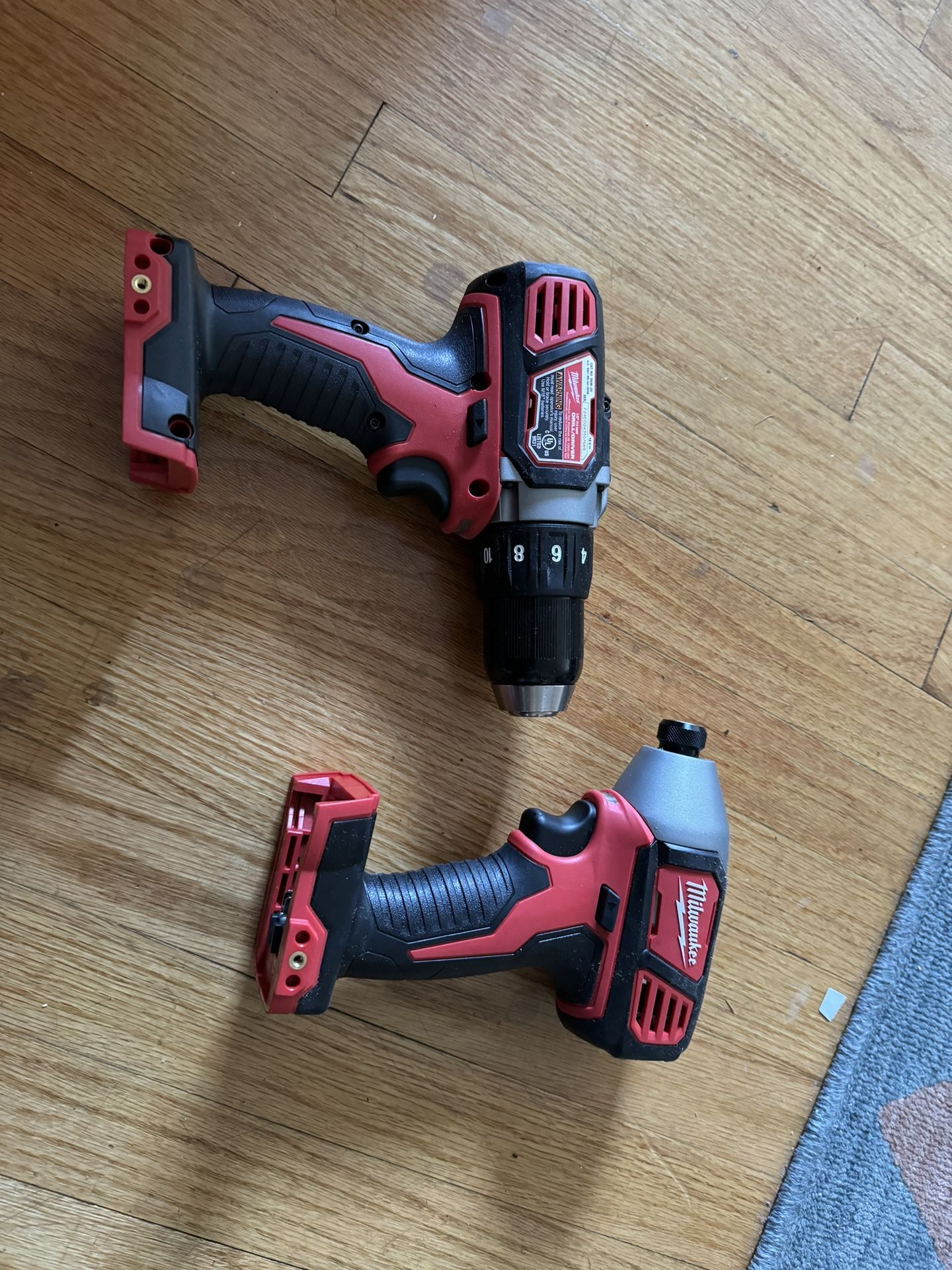 Milwaukee M18 Impact and Chuck Drill
