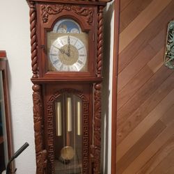 All Wood, Japanese Antique Dragon Clock.