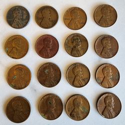 Wheat Penny Cents Coins 