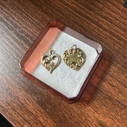 Gold plated pendant