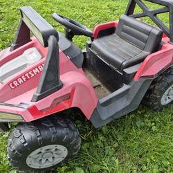 CRAFTSMAN V20 Child's UTV Ride-On Toy – Needs Battery/Charger