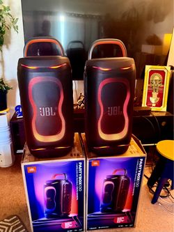 JBL PartyBox 130 Portable Bluetooth Speaker + Wireless Microphone | 200W JBL Sound | AI Sound Boost