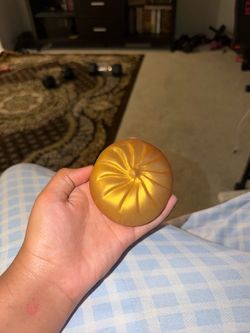 Selling labubu and glitter gold dumpling
