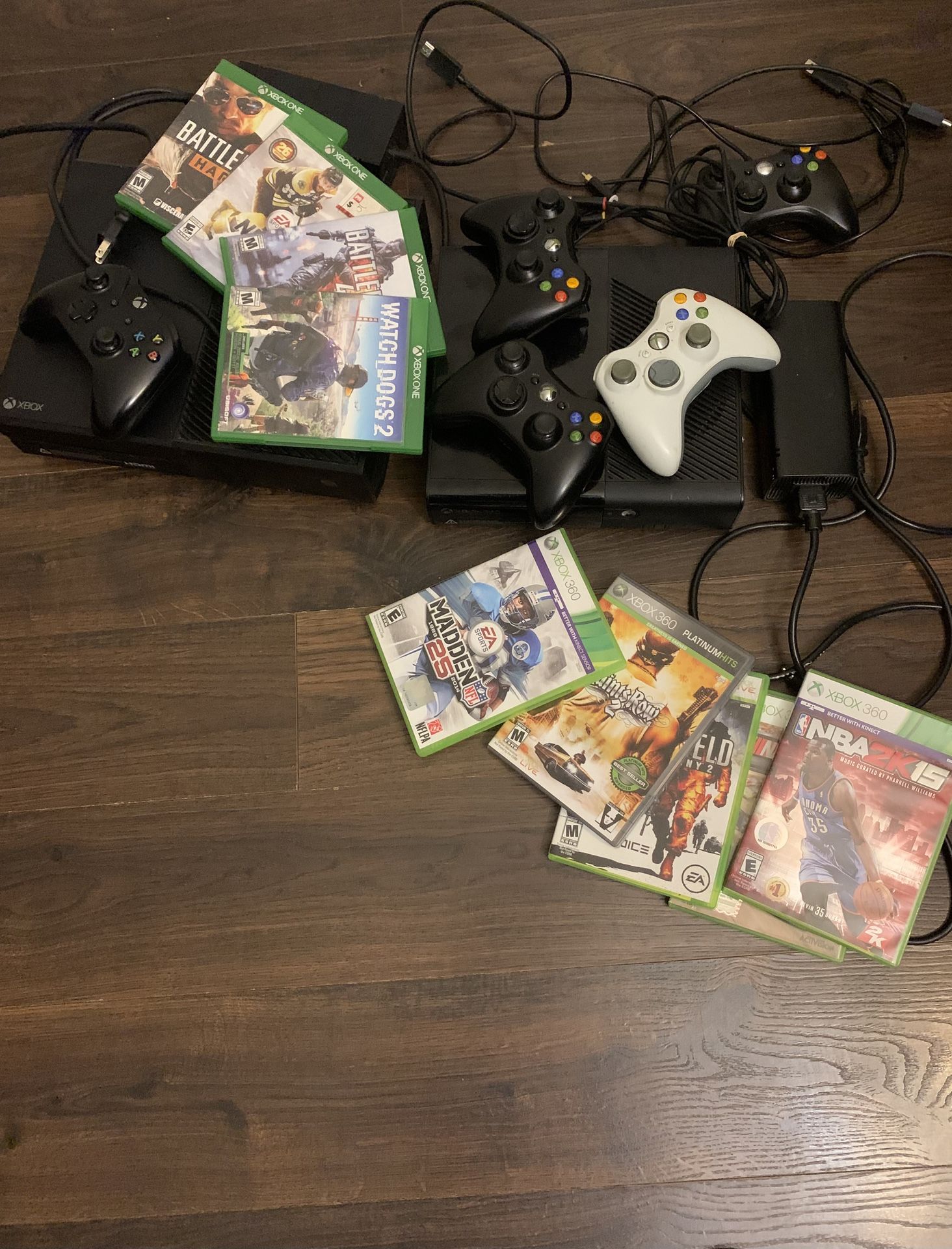 XboxOne And Xbox360 bundle