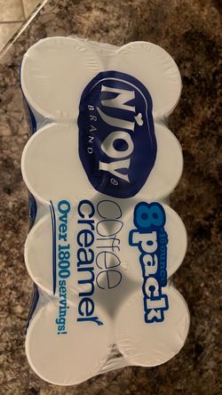 Eight pack coffee creamer