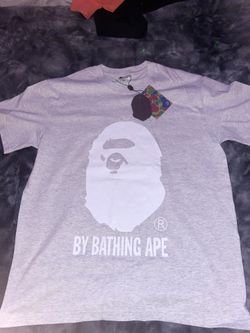 grey bape shirt