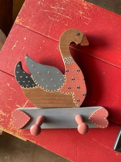 Vintage wall hanging duck