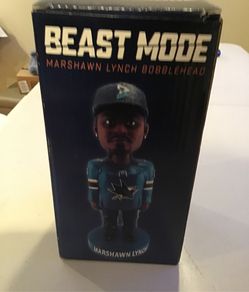 Marshawn Lynch Beast Mode Bobble Head