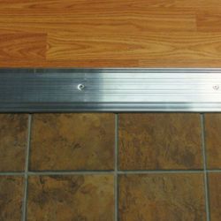 Aluminum commercial grade threshold 6" wide x 1/4" High 36" length new