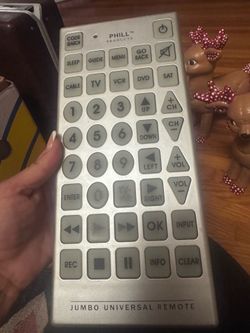 Giant universal remote