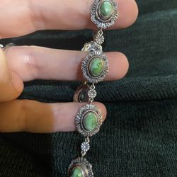 Artisan Crafted Sonoran Gold Turquoise bracelet - new!