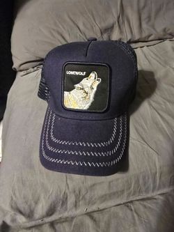 wolf patch hat