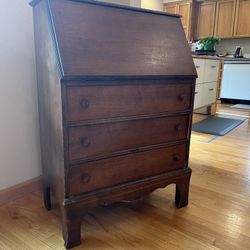 Antique Drop Leaf Desk