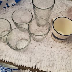 Glass Cups All For 7.00