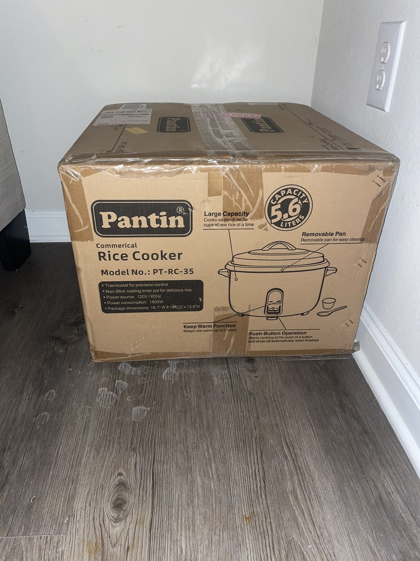 Pantin Commercial Rice Cooker 