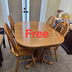Dining Table 4 Chairs 
