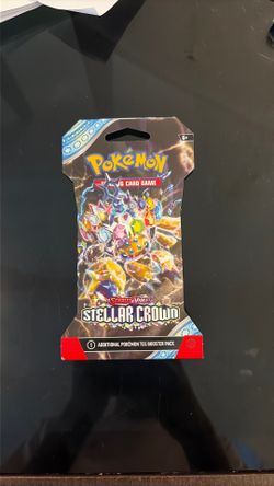 1 Stellar Crown Sleeved Booster Pack