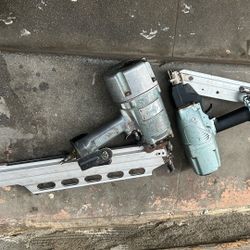 Metabo Strap Gun And Hitachi Framing Gun
