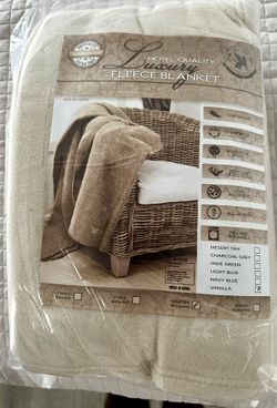 Hotel Blanket King Size 108x90 Oxford