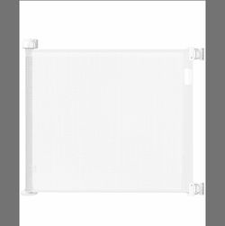 Retractable Baby Gate – 33” Height, Expands Up To 55” Width