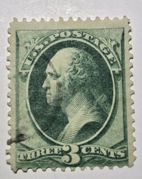 1873 3c Green Washington (Scott #158
