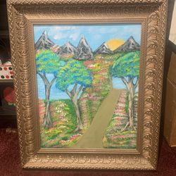 Acrylic Painting. 